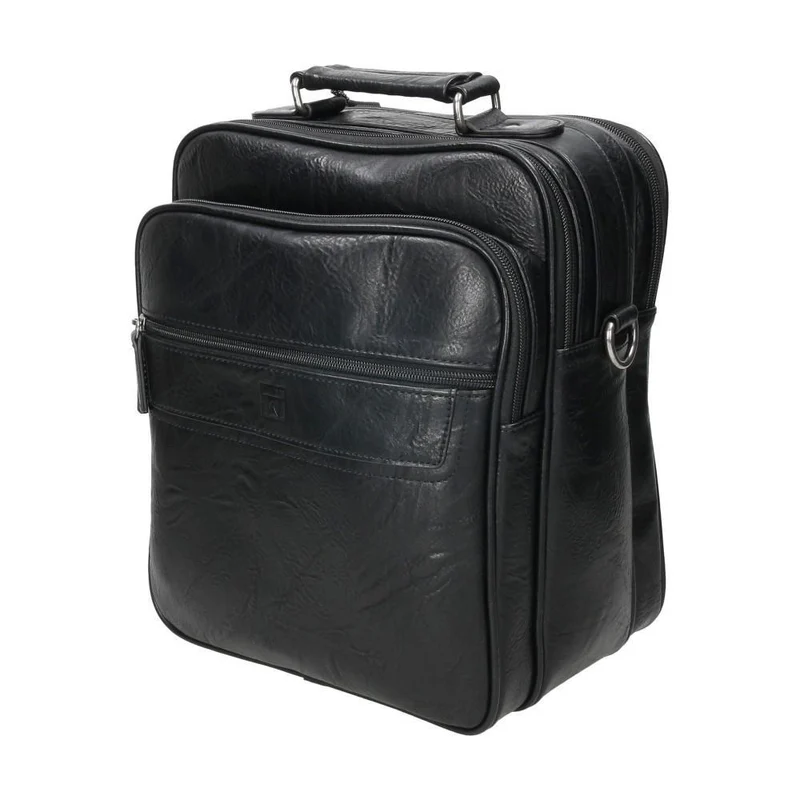 Bolso Autobusero Matties Nappa Negro de Piel Sintética