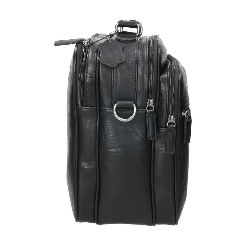 Bolso Autobusero Matties Nappa Negro de Piel Sintética