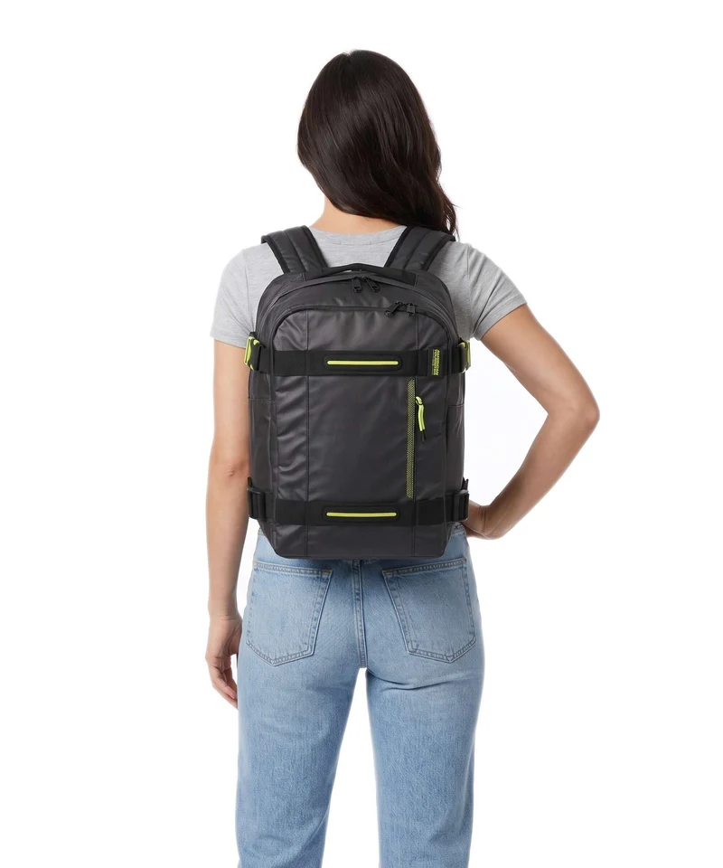 American Tourister Urban Track Mochila para portátil black/lime