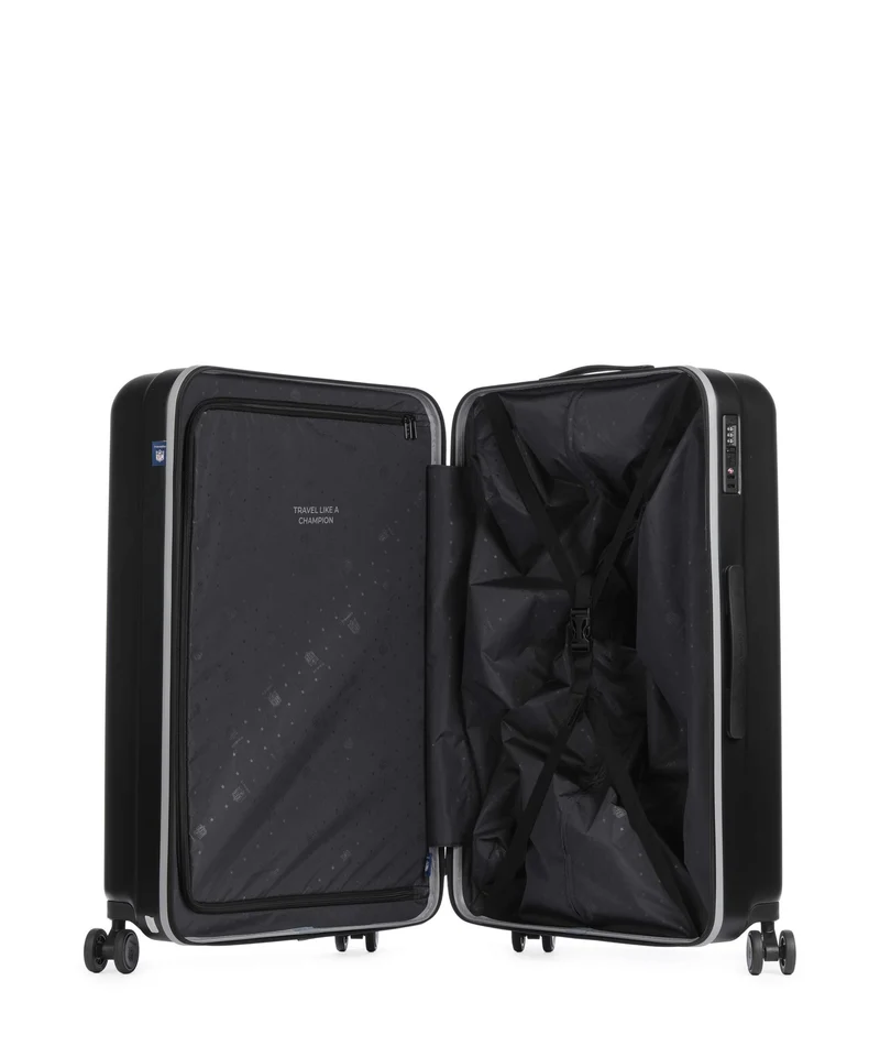 Travelite NFL Maleta con 4 ruedas las vegas raiders