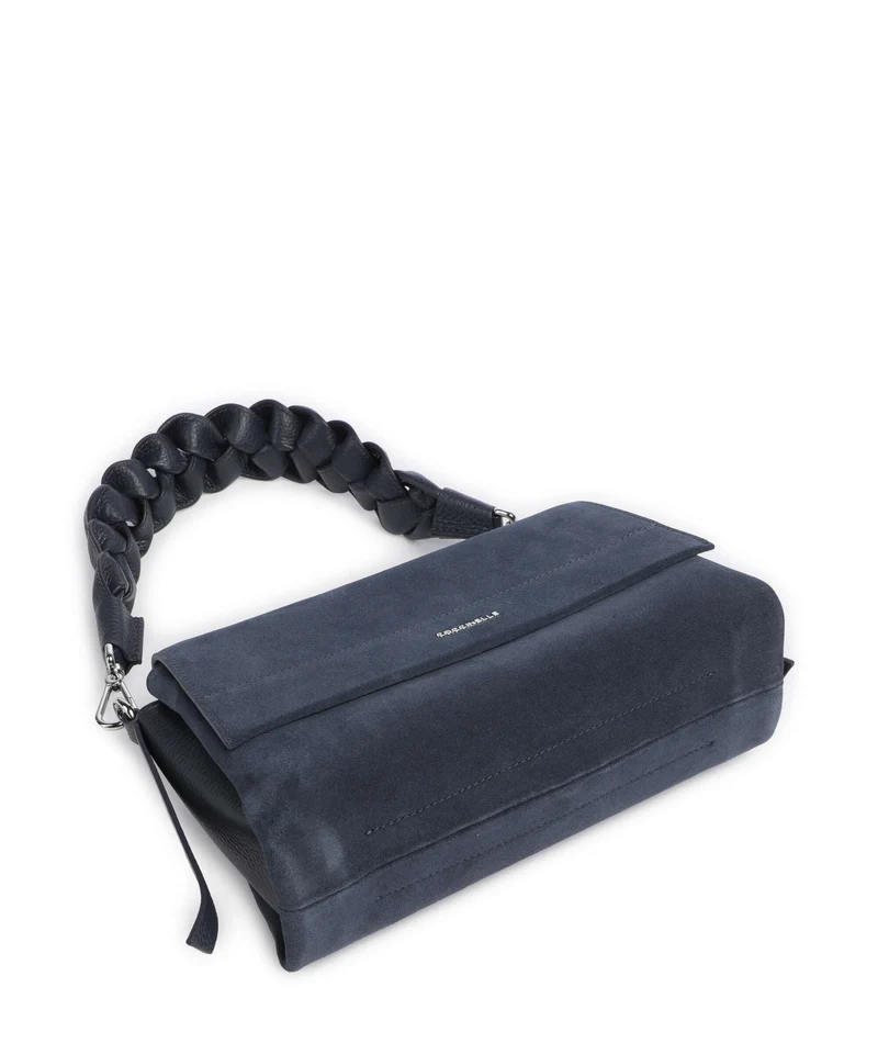 Coccinelle Boheme Suede Bolso de hombro midnight blue