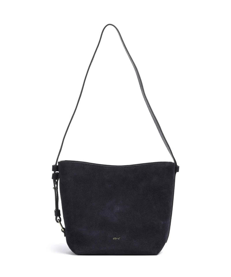 Abro Suede Cosmo Bolso de hobo navy