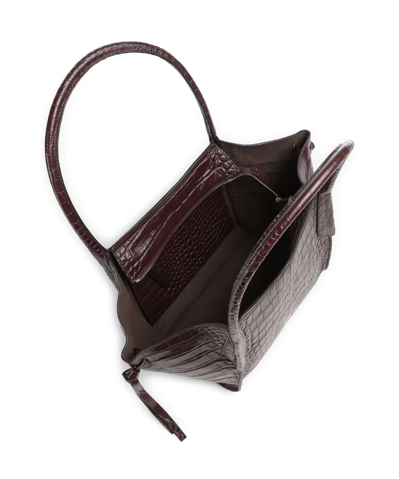 Abro Cocco Mondial Vibe Small Bolso de hombro burgundy