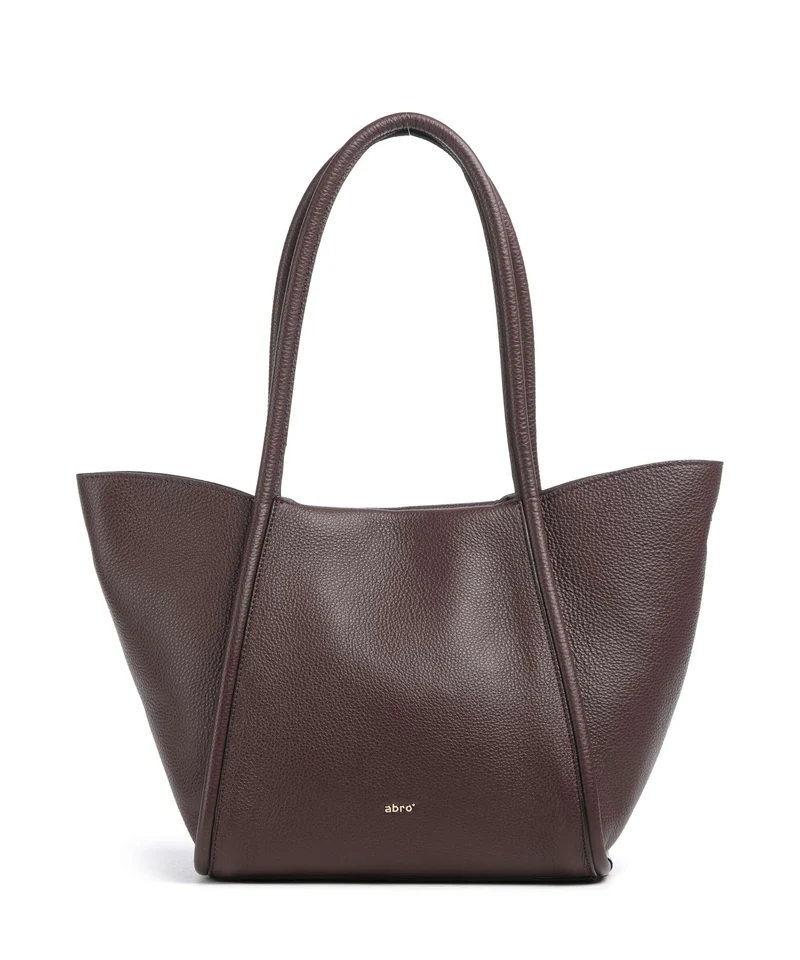 Abro Agave Willow Small Bolsa shopping burgundy