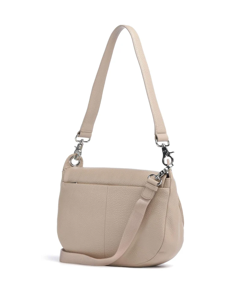 Mandarina Duck Mellow Leather Bolso de hombro warm taupe