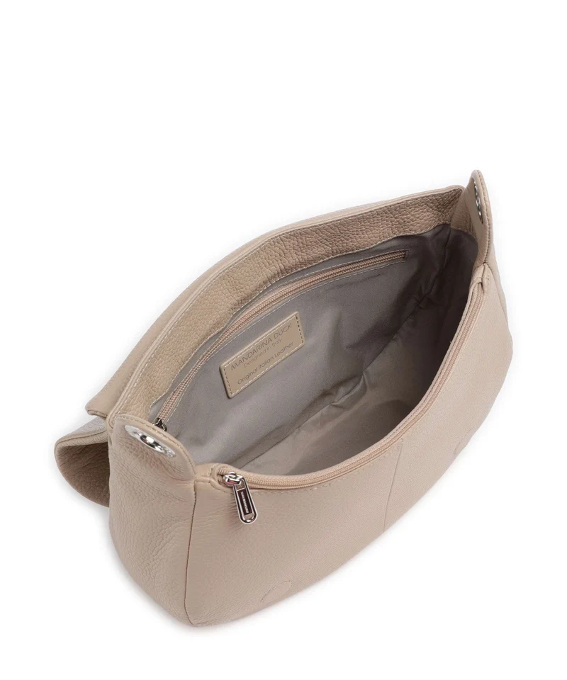 Mandarina Duck Mellow Leather Bolso de hombro warm taupe