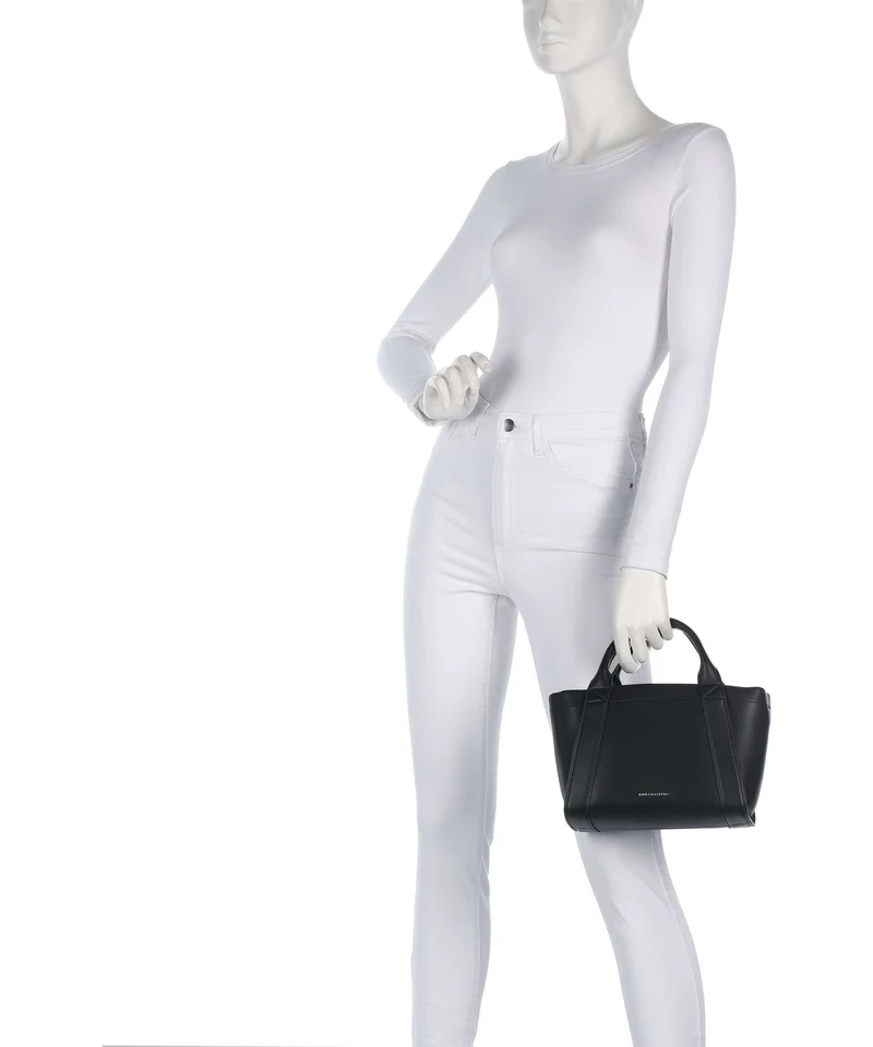 Karl Lagerfeld K/Ville Small Bolso de mano black/nickel