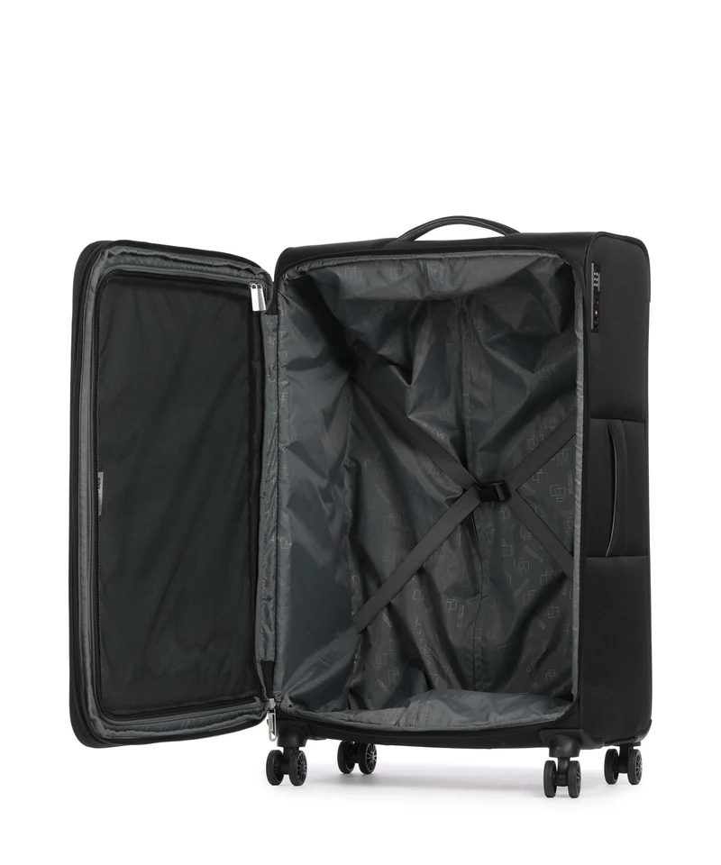 American Tourister Cloudrider L Maleta con 4 ruedas jet black