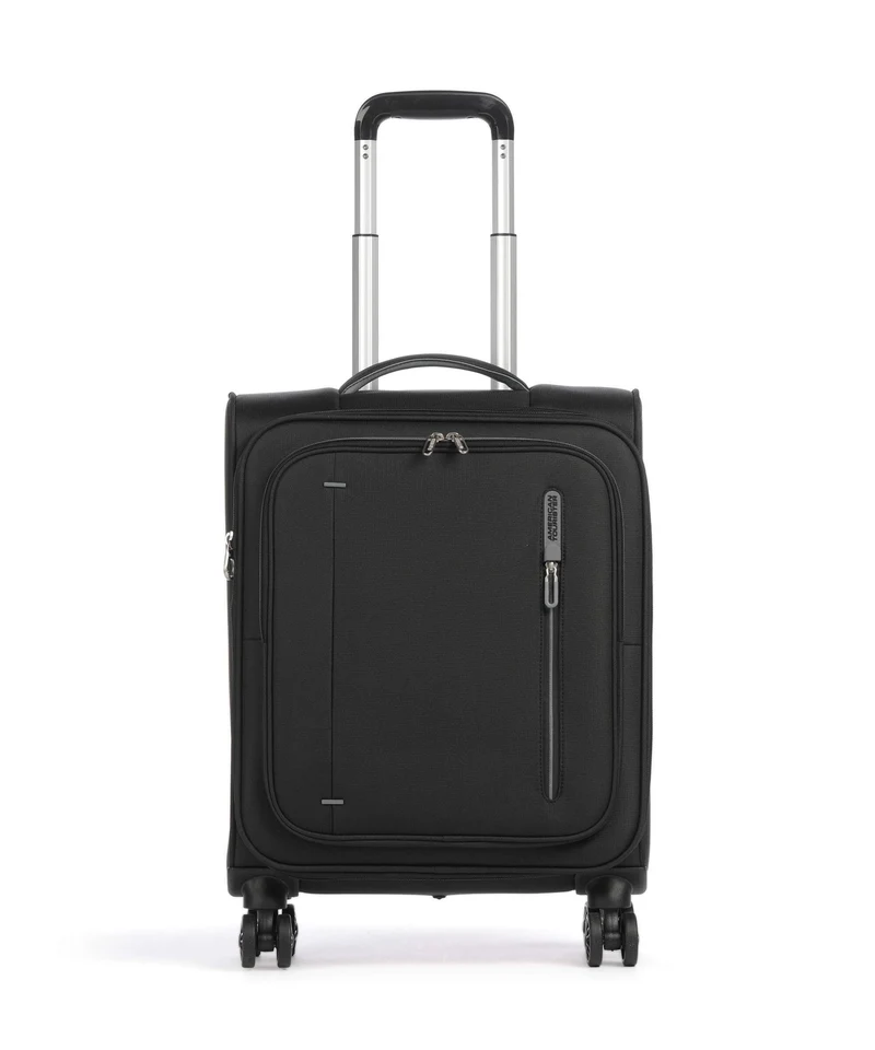 American Tourister Cloudrider S Maleta con 4 ruedas jet black