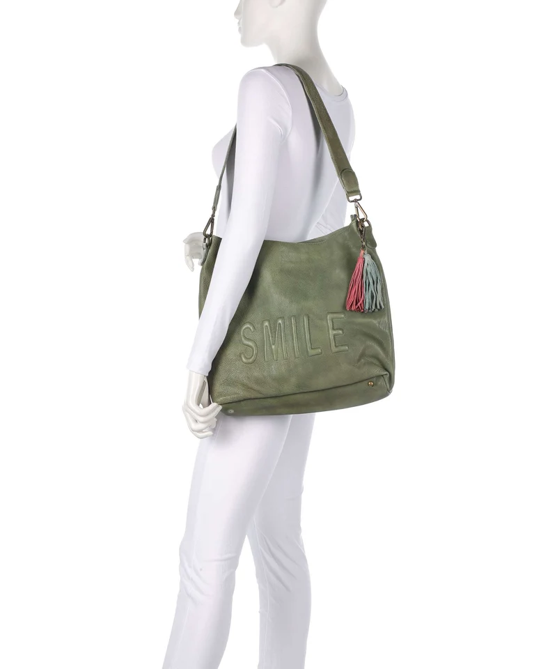 Taschendieb Wien Paoliweg 2 Bolso de hobo green leaf
