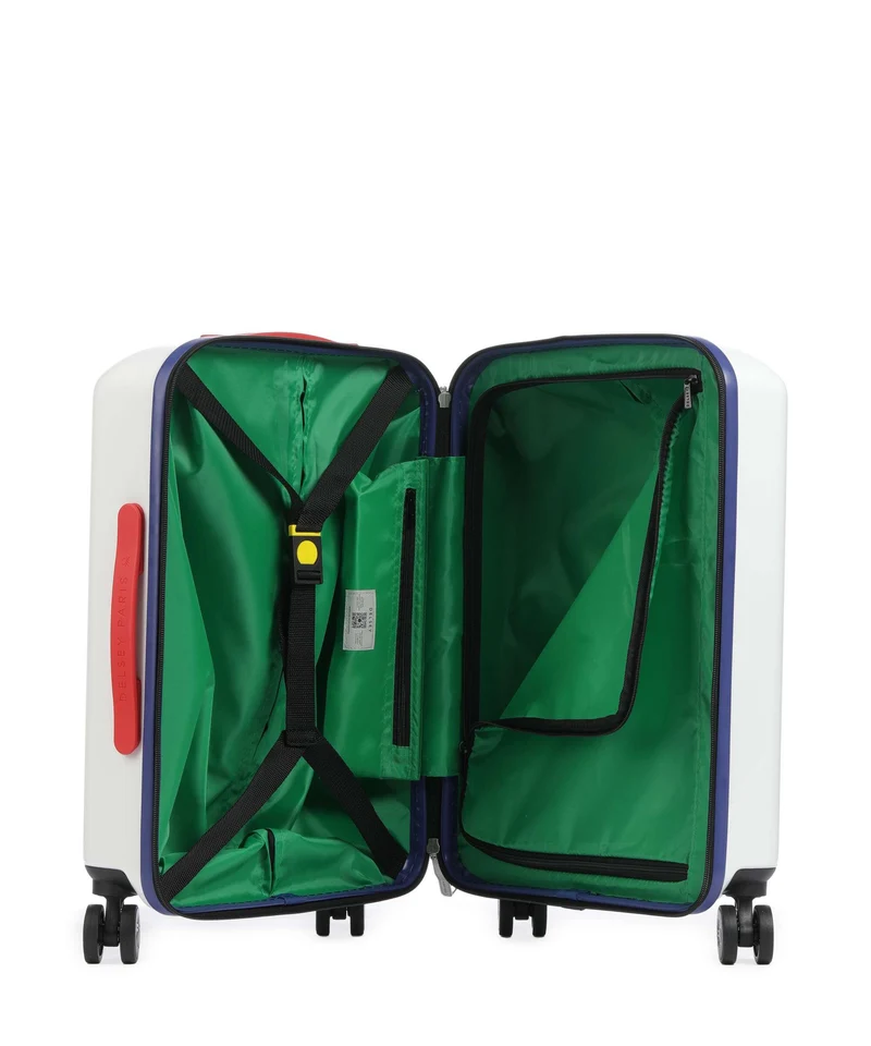 Delsey Paris x United Colors of Benetton United Maleta con 4 ruedas white