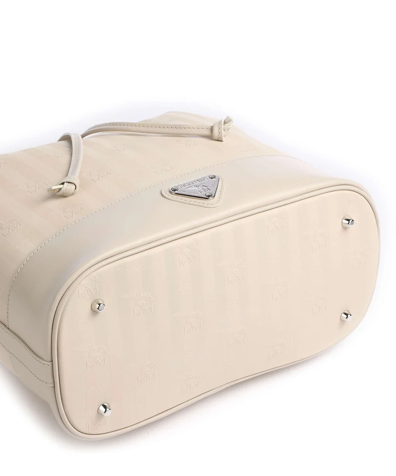 Maison Mollerus Vinerus Niesen Bucket bolso de mano pearl
