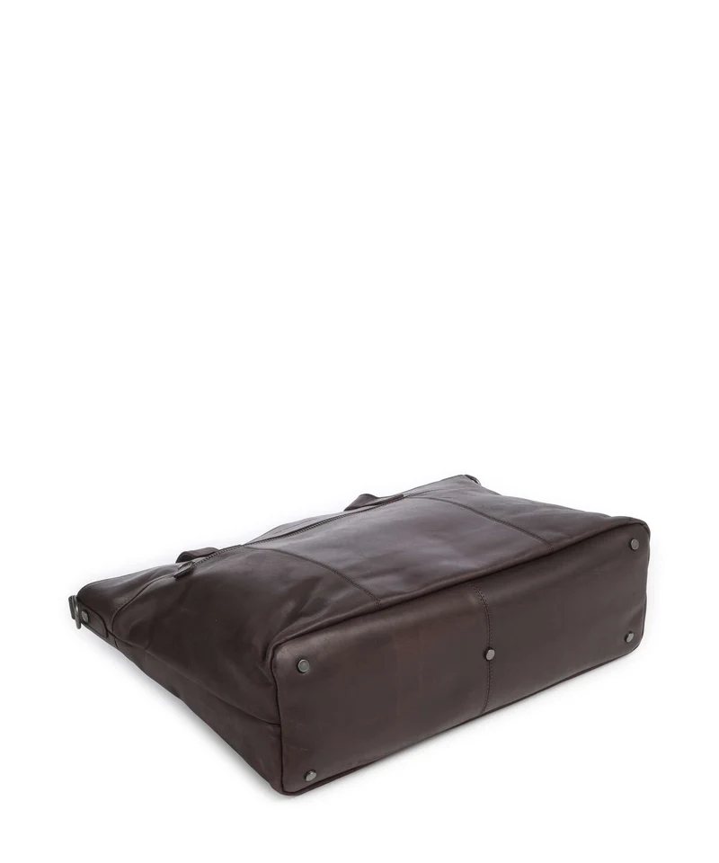 The Chesterfield Brand Wax Pull Up Cow Osira Bolsa shopping brown