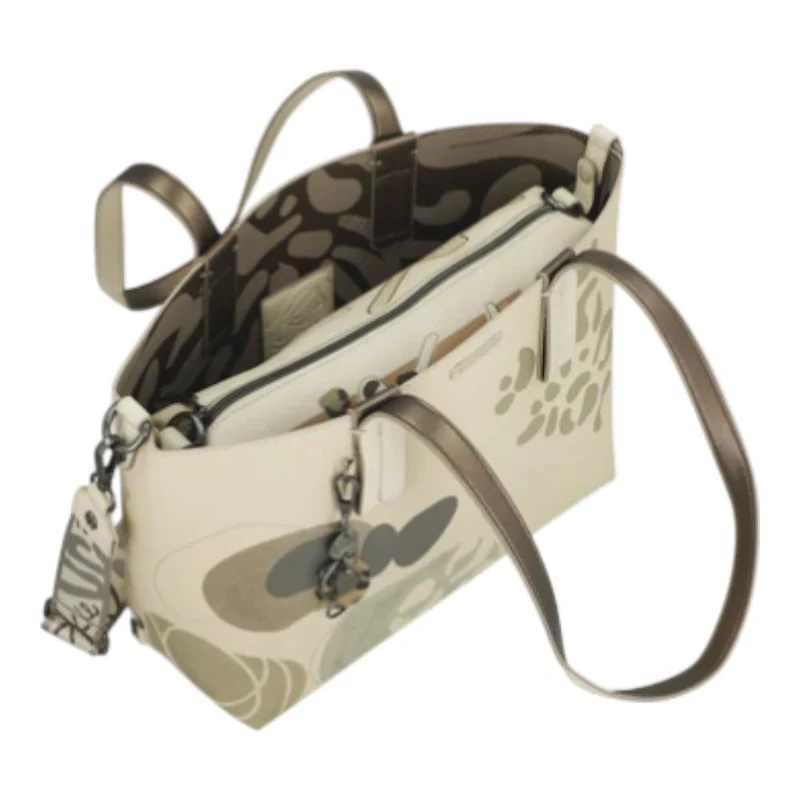 Anekke Bolso de Hombro 2 en 1 de Gran Capacidad - Colección Gaia