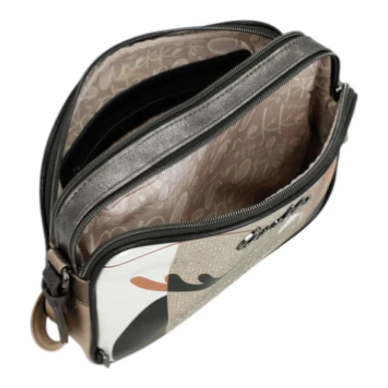 Anekke Bolso Bandolera Mediana Doble Compartimento - Colección Eilkon