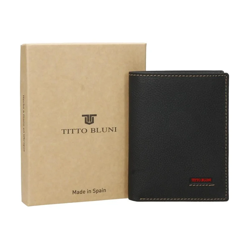 Cartera De Piel Nature Titto Bluni