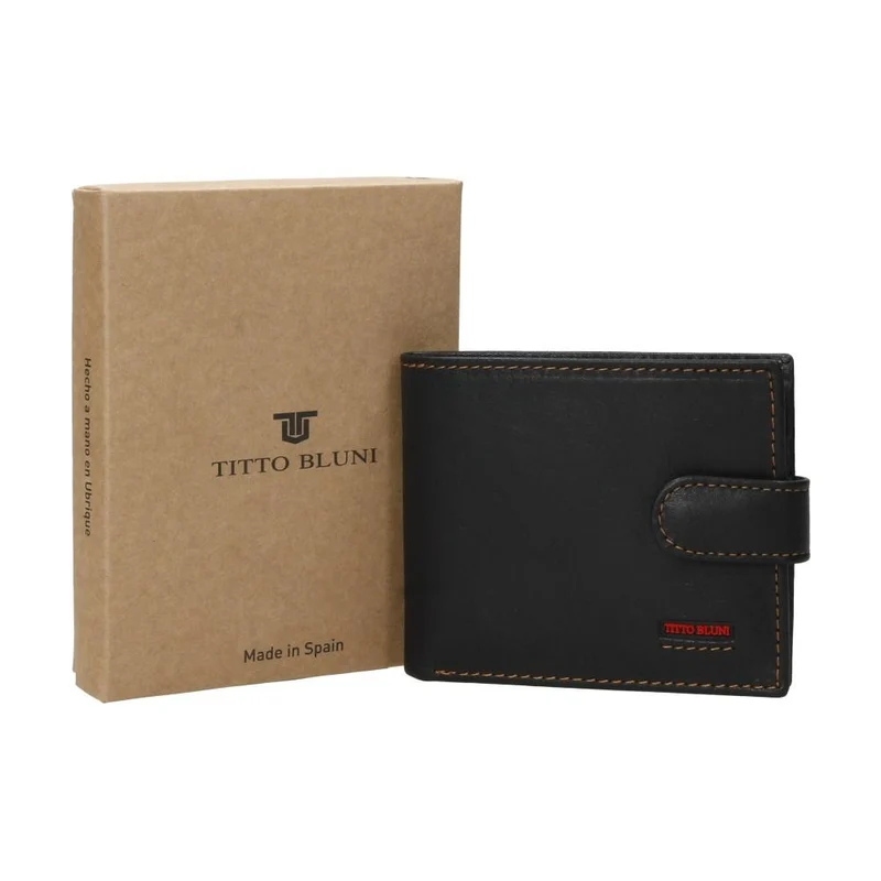 Cartera De Piel Nature Titto Bluni