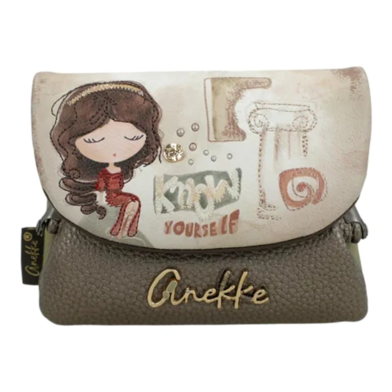 Monedero Anekke con Solapa y Boquilla Metálica - Colección Muse