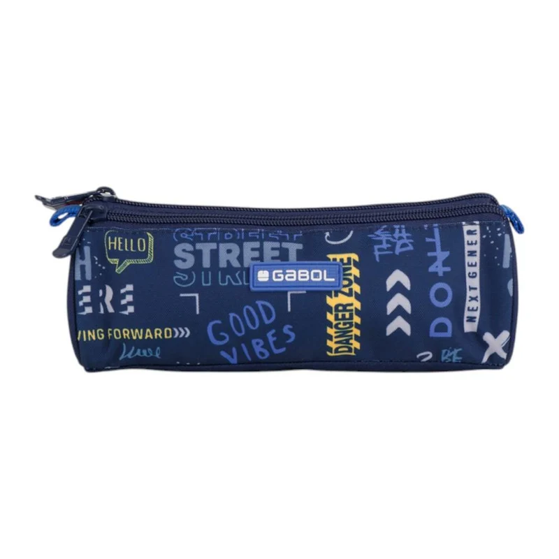 Estuche Cremalleras Skull Gabol