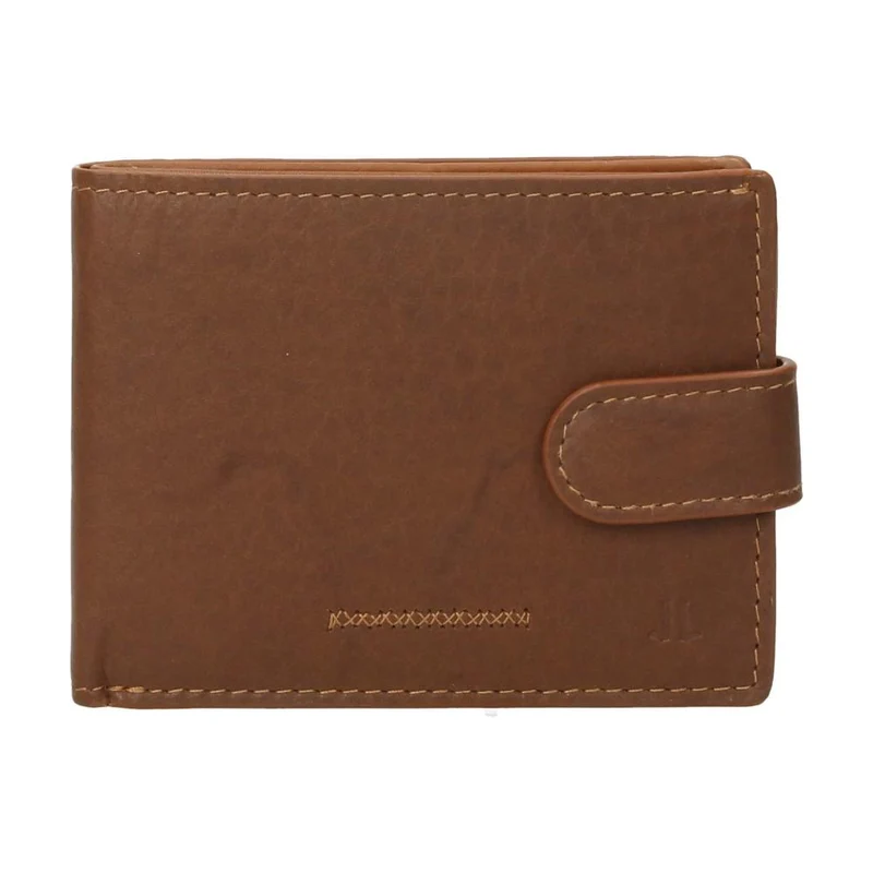 Cartera de Piel J.L. Piel Cerdeña Cuero con Doble Billetera