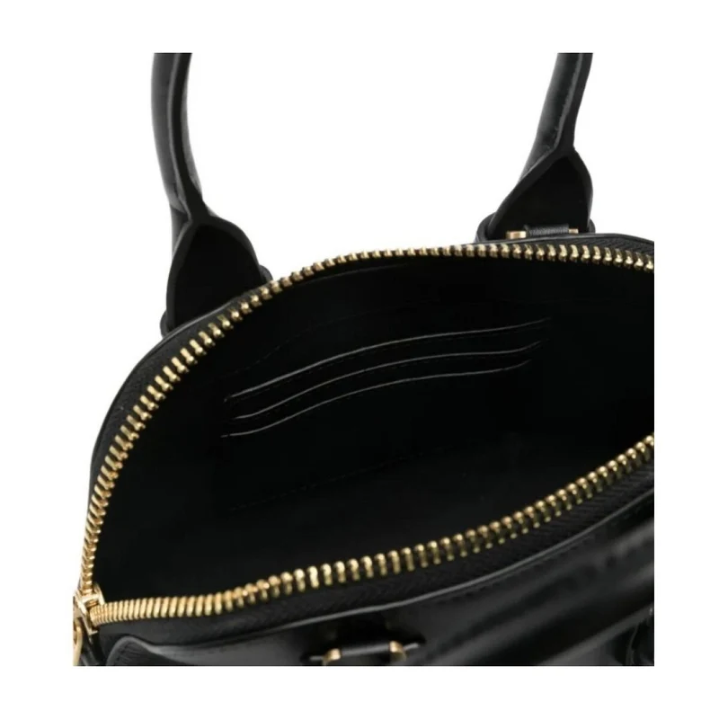 Bolso Pinko bowling de mano Mini Escape Bag de piel 105333 A0QO Z99V