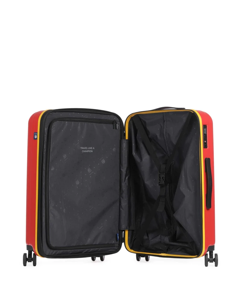 Travelite NFL Maleta con 4 ruedas kansas city chiefs