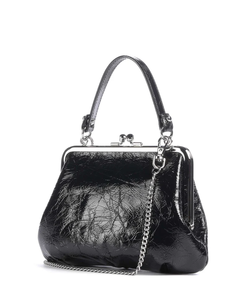 Vivienne Westwood Granny Frame Naplak Bolso de mano black