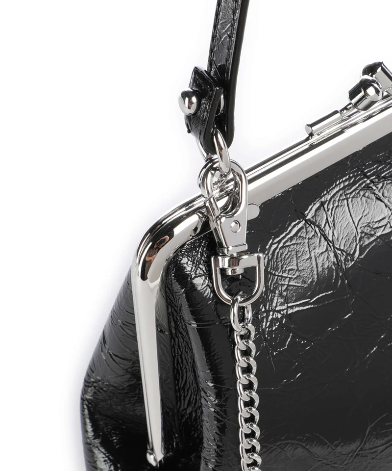 Vivienne Westwood Granny Frame Naplak Bolso de mano black