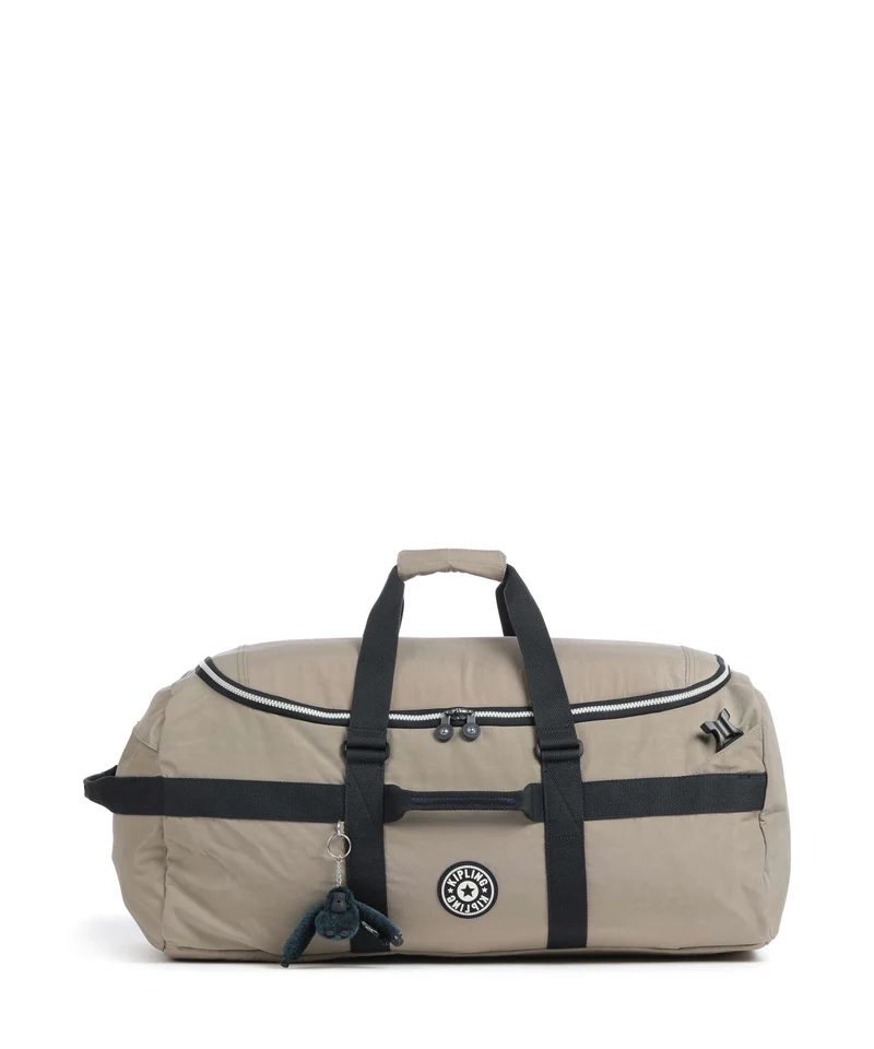 Kipling Basic Jonis M Bolsa de fin de semana soft taupe combo