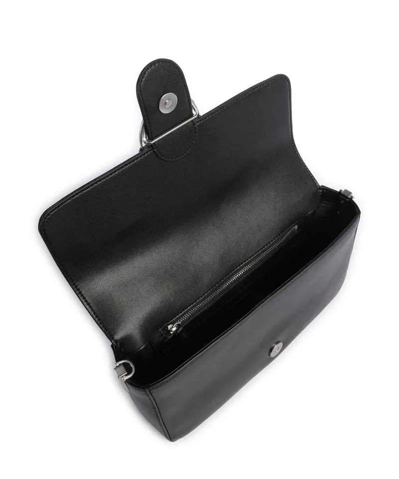 Pinko Love One Classic Slouchy Bandolera nero limousine/matt silver