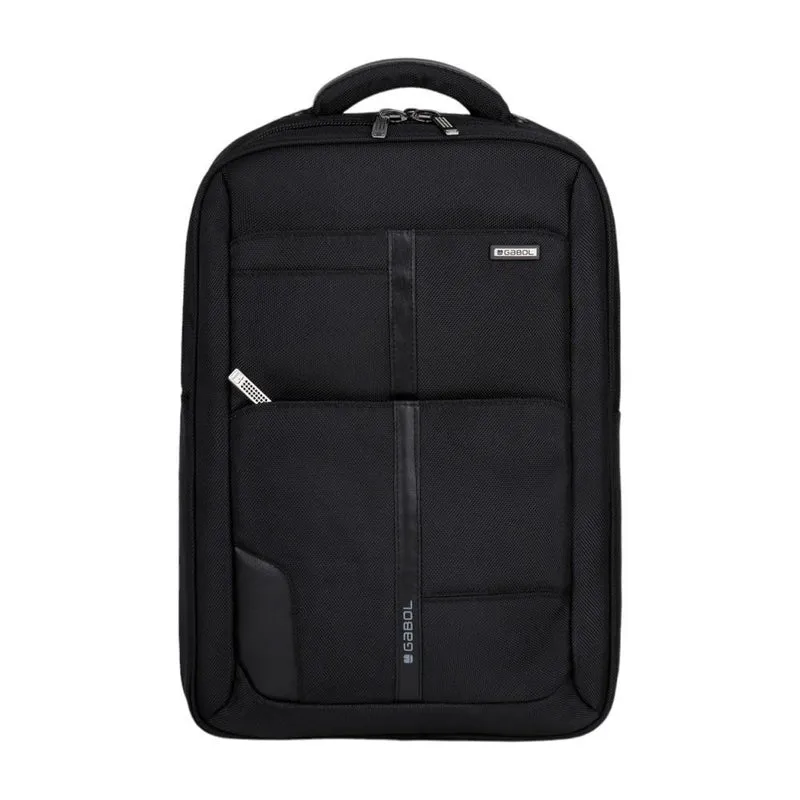 Mochila Portátil Gabol Stark Negra para 15,6" con Doble Compartimento