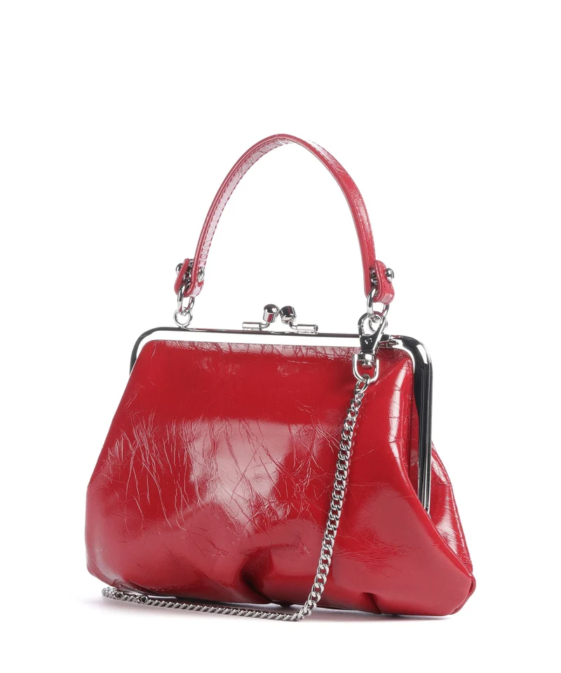 Vivienne Westwood Granny Frame Naplak Bolso de mano red