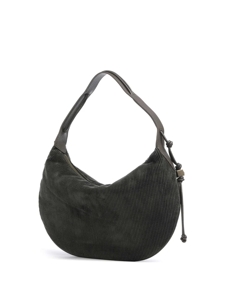 Coccinelle Thess Corduroy Bolso de hobo fango