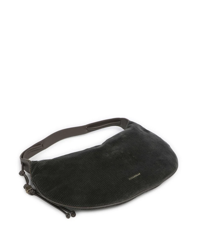 Coccinelle Thess Corduroy Bolso de hobo fango
