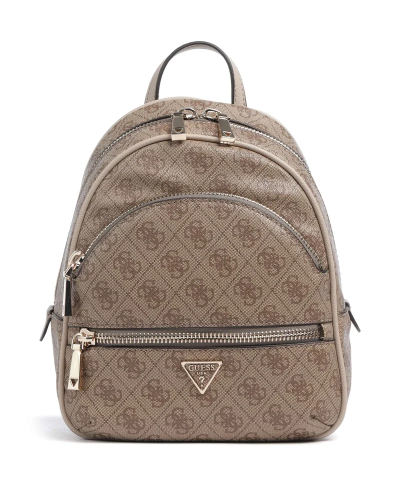 Guess Manhattan II Mochila latte logo