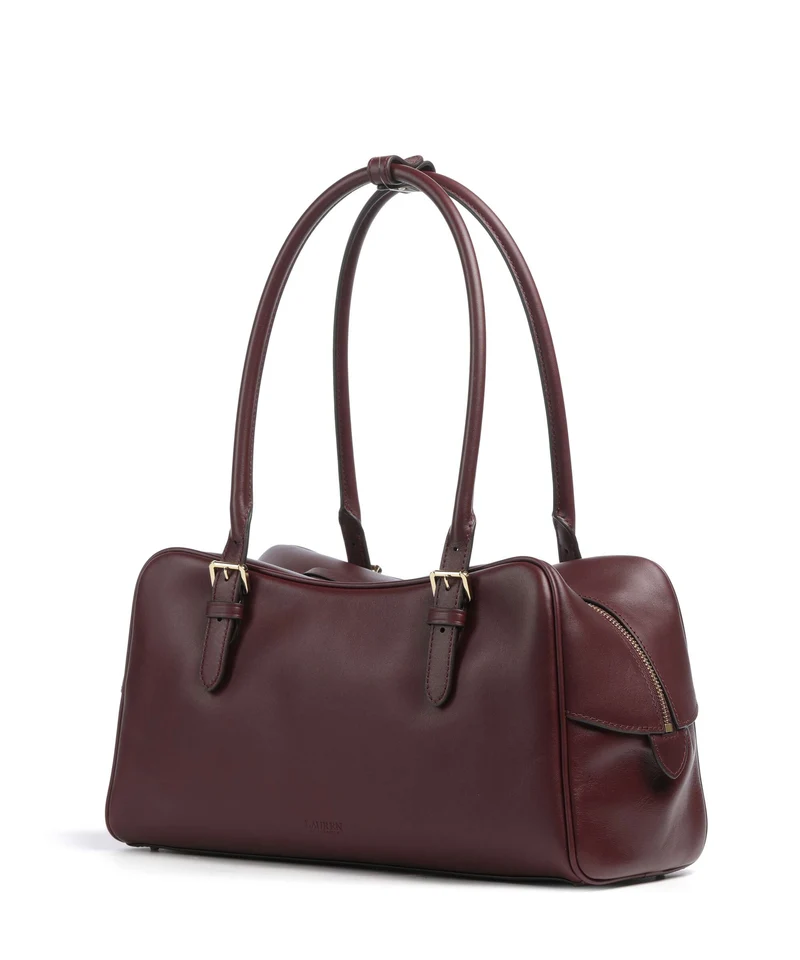 Lauren Ralph Lauren Marcy Bolso de hombro dark garnet