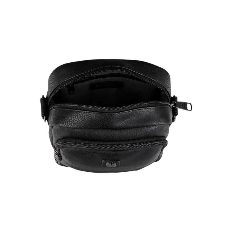 Bolso Bandolera Hombre Gabol de Polipiel Negra - Colección Snap