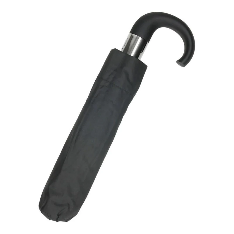 Paraguas Plegable Hombre Automático Negro Resistente