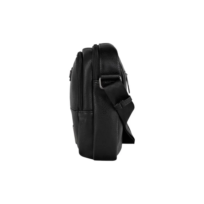 Bolso Bandolera Hombre Gabol Snap Negro - Tamaño Pequeño Compacto