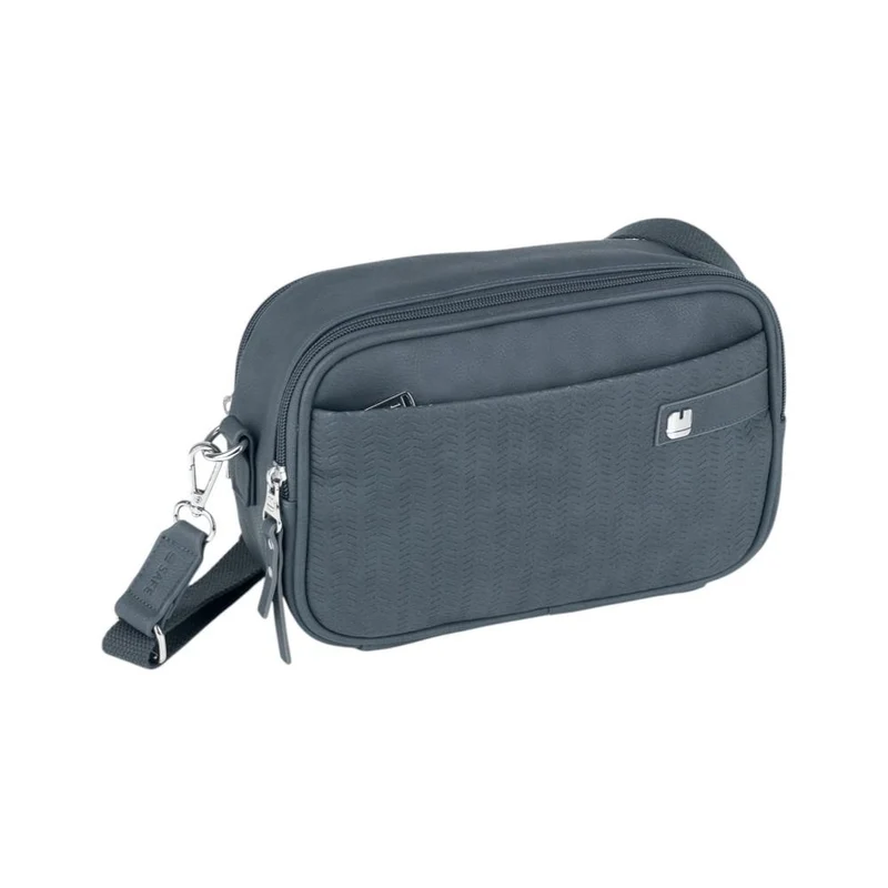 Bolso Bandolera Mujer Gabol Laia Petróleo Compacto con Bandolera Antirrobo
