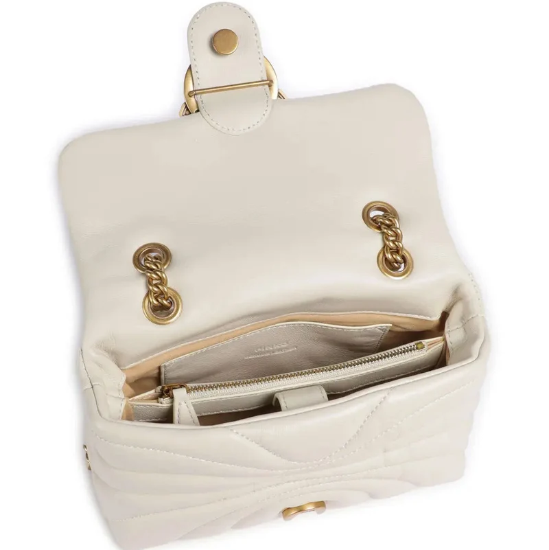 Love Puff Mini Bolso de hombro cuero de oveja 100039 A1EX