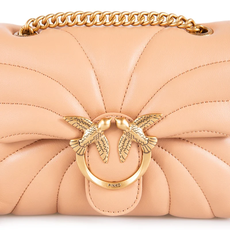 Love Puff Mini Bolso de hombro cuero de oveja 100039 A1EX