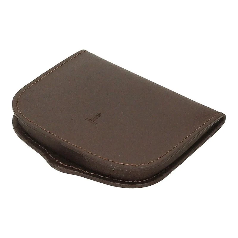 Monedero de Tacón J.L Piel Marrón Chocolate | Hecho en Ubrique
