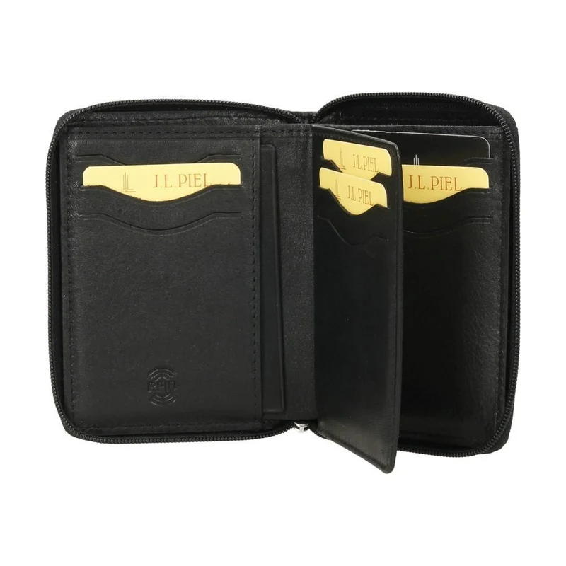 Cartera De Piel Hombre Coleccion Clasic J.L Piel