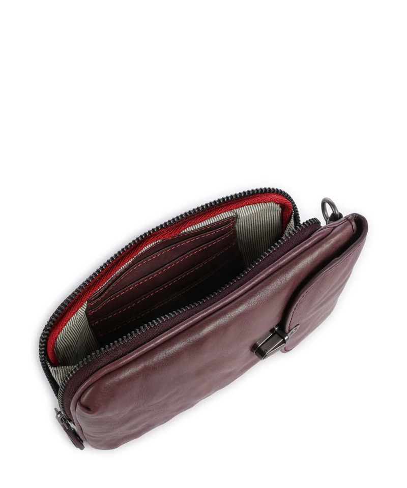 Aunts & Uncles Grandma's Luxury Club Mrs. Lemon Twist Bolsa para móvil dark cherry