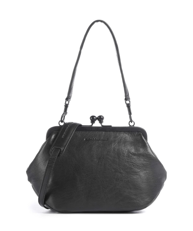 Aunts & Uncles Grandma's Luxury Club Mrs. Pizzelle Bandolera black smoke