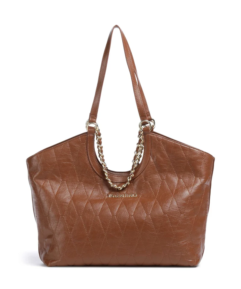 Valentino Bags Crystelle Bolsa shopping cuoio