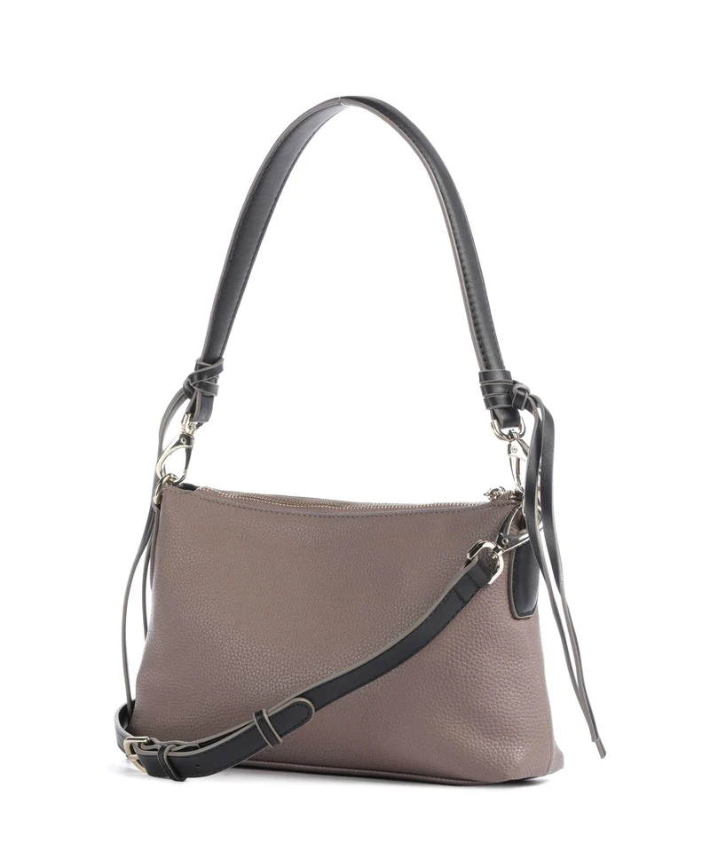 Valentino Bags Fiamma Re Bolso de hombro taupe/nero