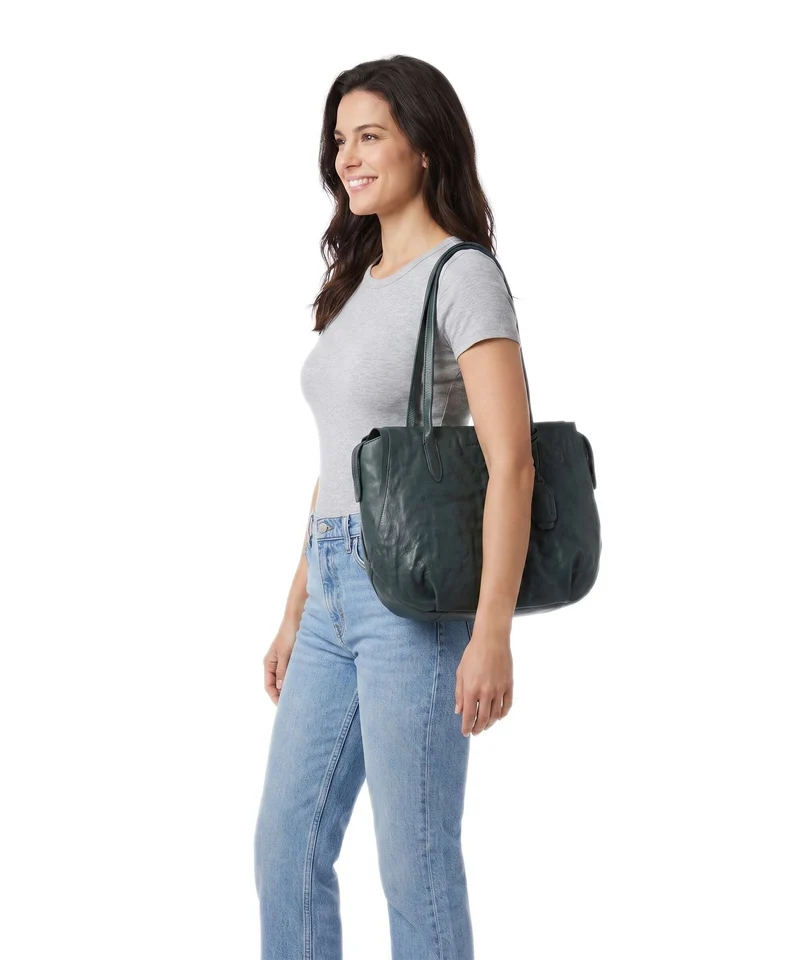 Aunts & Uncles Grandma's Luxury Club Mrs. Florentine Bolsa shopping green jewel