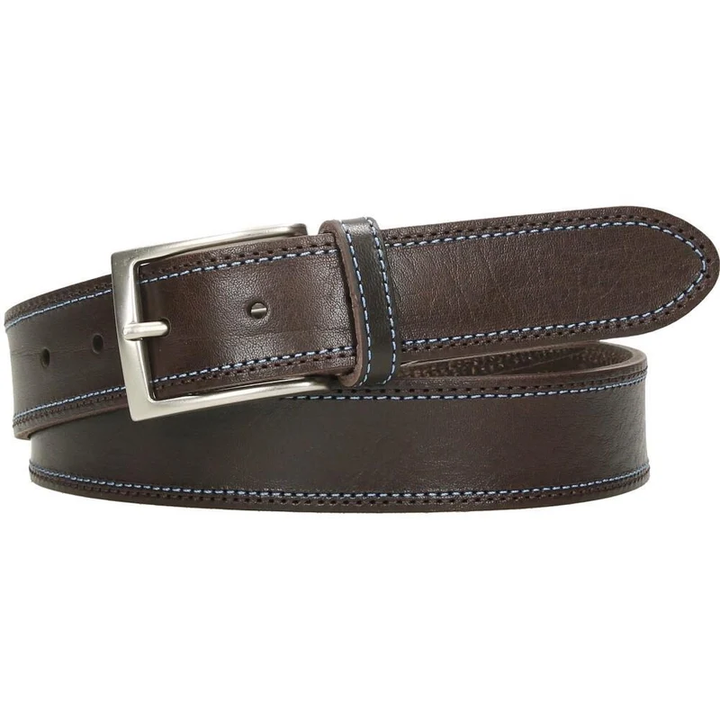 Cinturón de Piel Hombre Marrón Fabricado en España 35 mm